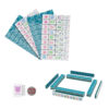 Tropical Ocean Blue American Mahjong Set