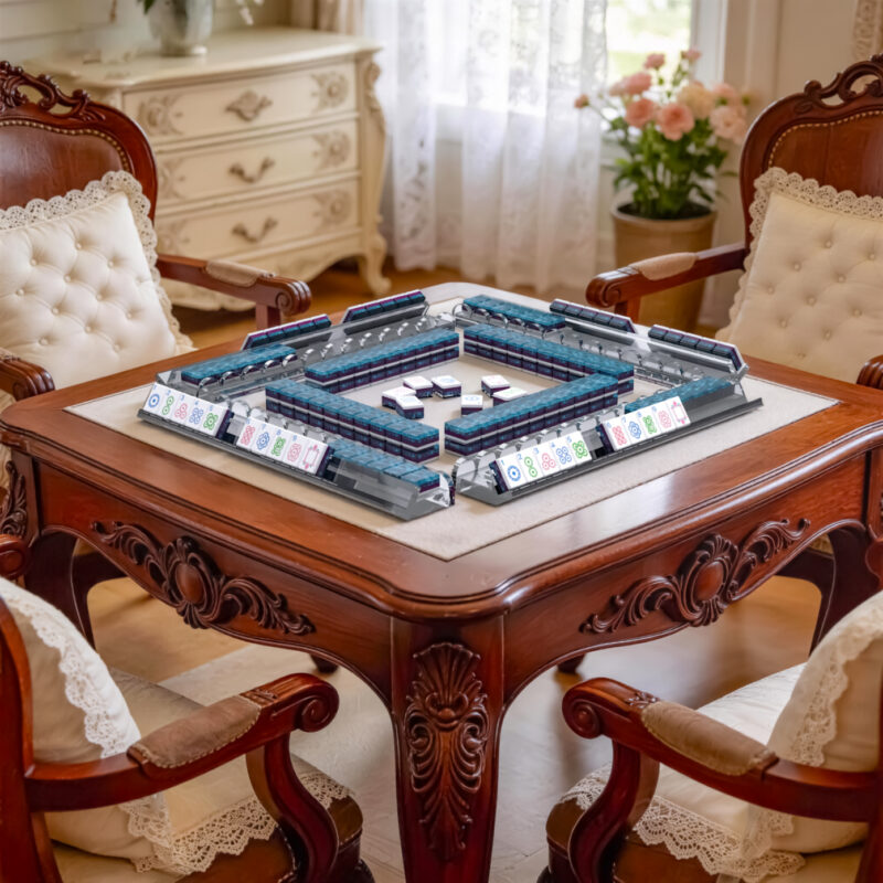 Tropical Teal American Mahjong Set