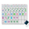 Tropical Teal American Mahjong Set