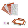 Tropical Orange American Mahjong Set