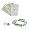 Tropical Mint Green American Mahjong Set