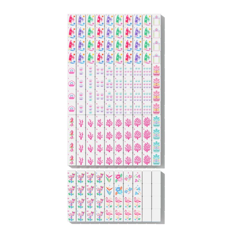 Pink Glitter American Mahjong Set