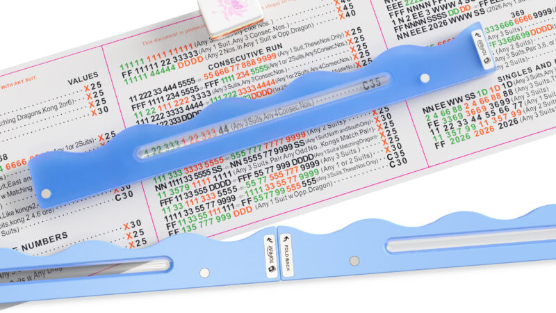 4ddb4380f485a143982eb68fa0c69fa9 Foldable American Mahjong Rack & Pusher